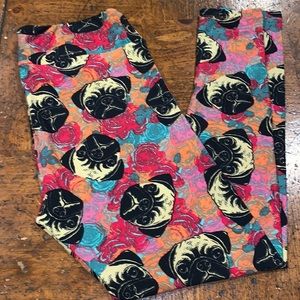 Lularoe pug leggings Clearance